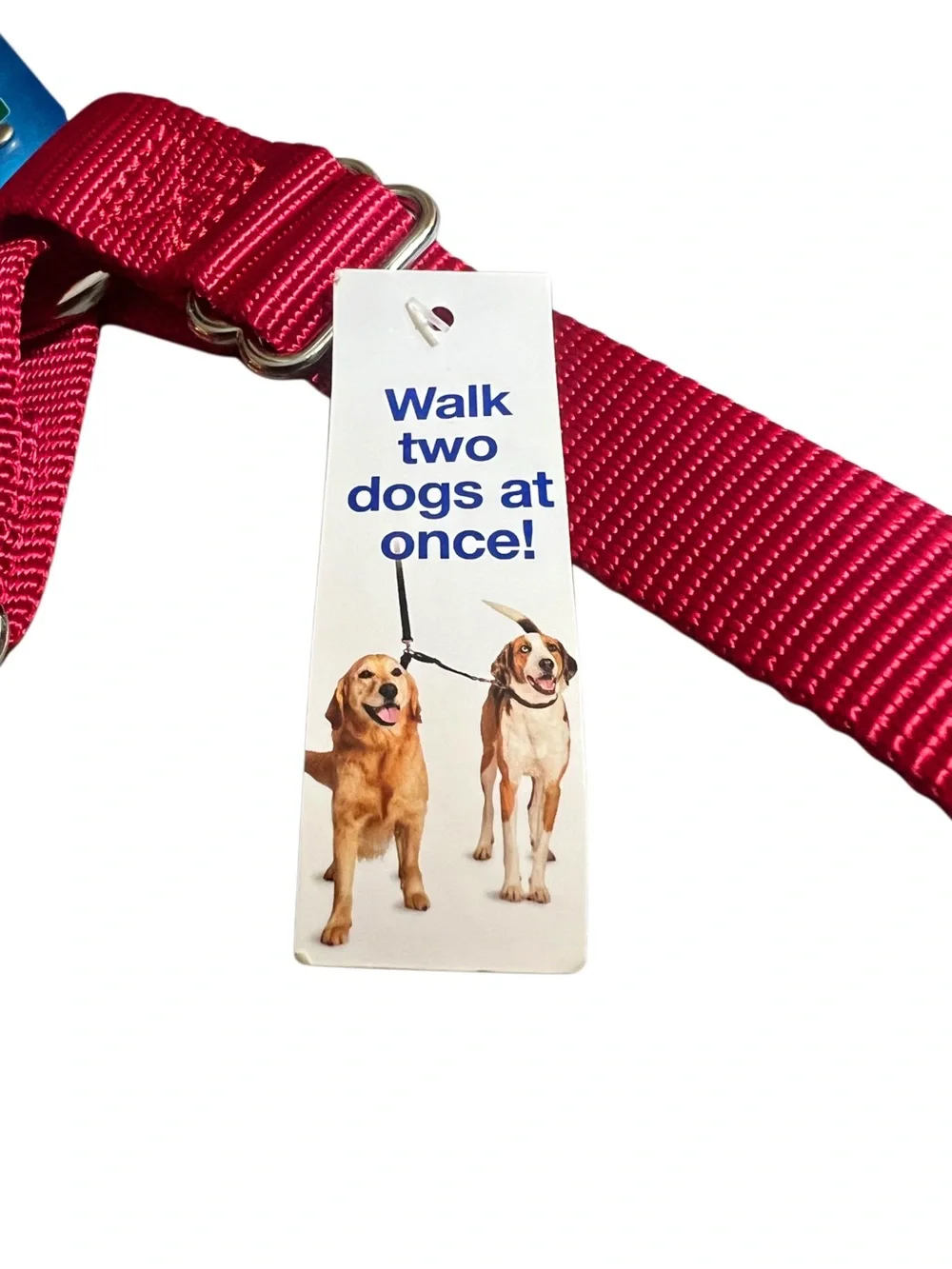 Pet Safe Adjustable Red Dual Coupler Sz Large